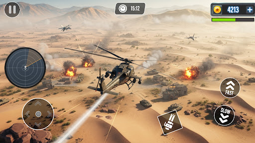 Gunship Combat-Helicopter Game preview